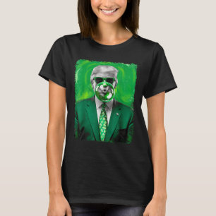 Trump bläst Blase Gum Irish Day März 17 St T-Shirt
