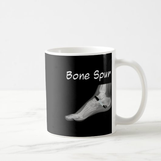 Trump Bone Spur Ink Pen Funny Anti Trump  Kaffeetasse (Rechts)