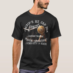 Trump Bordell-Franchise Lizensiert Versichert Groß T-Shirt