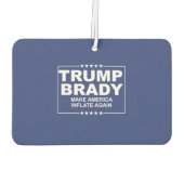 Trump Brady 2016 Autolufterfrischer (Rückseite)