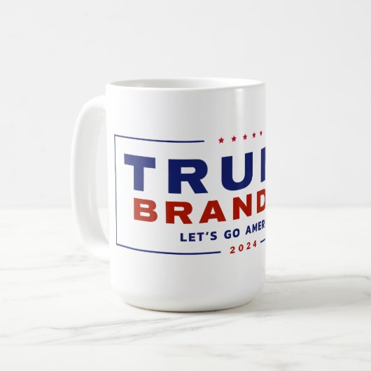 Trump Brandon 2024™ Classic Tasse "Offiziell (Vorderseite Links)