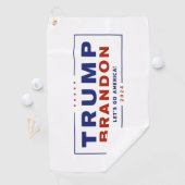 Trump Brandon 2024™ Election Golf Handtuch (Insitu)