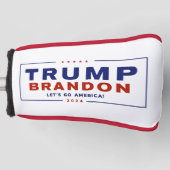 Trump Brandon 2024™ Golf Putter Cover Headcover (Vorderseite)