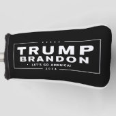 Trump Brandon 2024™ Golf Putter Cover Headcover (Vorderseite)