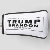 Trump Brandon 2024™ Golf Putter Cover Headcover (Vorderseite)