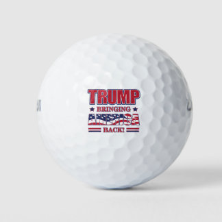 Trump bringt Amerika zurück Golfball
