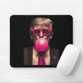 Trump Bubble Gum Funny Mousepad (Mit Mouse)