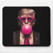 Trump Bubble Gum Funny Mousepad (Vorne)