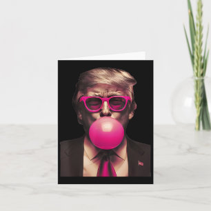 Trump Bubble Gum Pink 2 Karte