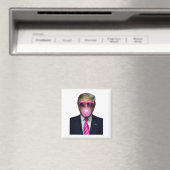 Trump Bubble Gum Pink Magnet (In Situ (Geschirrspüler))