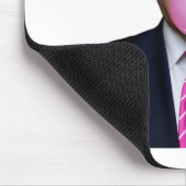 Trump Bubble Gum Pink Mousepad (Ecke)