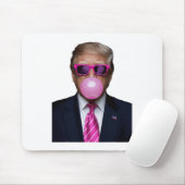 Trump Bubble Gum Pink Mousepad (Mit Mouse)