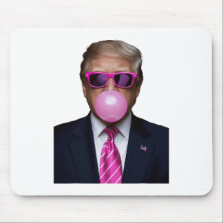 Trump Bubble Gum Pink Mousepad