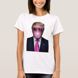 Trump Bubble Gum Pink T-Shirt