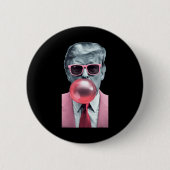 Trump Bubble Gum Yum Button (Vorderseite)