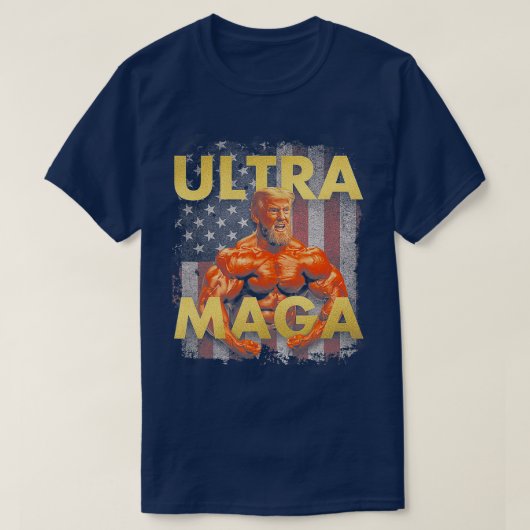 Trump Buff Ultra MAGA T-Shirt (Design vorne)
