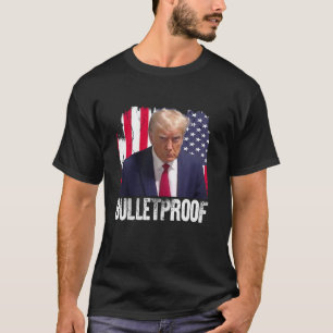 Trump Bulletproof American Flag Republikanischer P T-Shirt