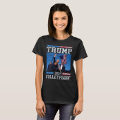 Trump: Bulletproof Fight Legend Donald Trump 2 T-Shirt (Vorne ganz)