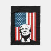 Trump Bulletproof Fleecedecke (Vorderseite)