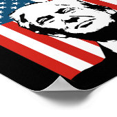 Trump Bulletproof Poster (Ecke)