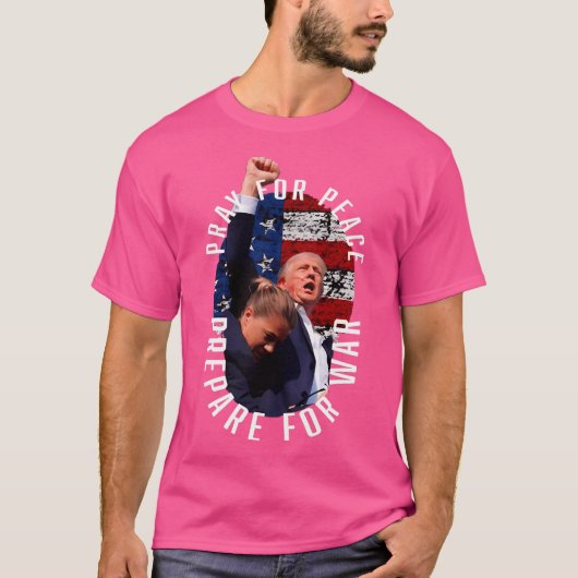 Trump Bulletproof T-Shirt (Vorderseite)