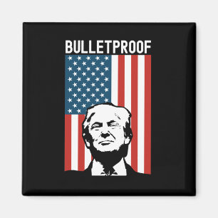 Trump Bulletproof - Versuch von Donald Trump zur E Magnet