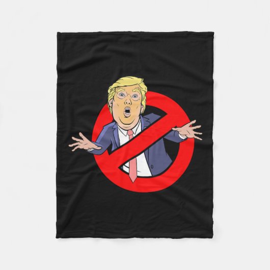 Trump Busters Resist Shirt Fleecedecke (Vorderseite)