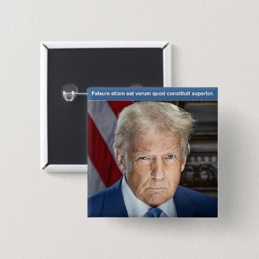 Trump Button (Vorne & Hinten)