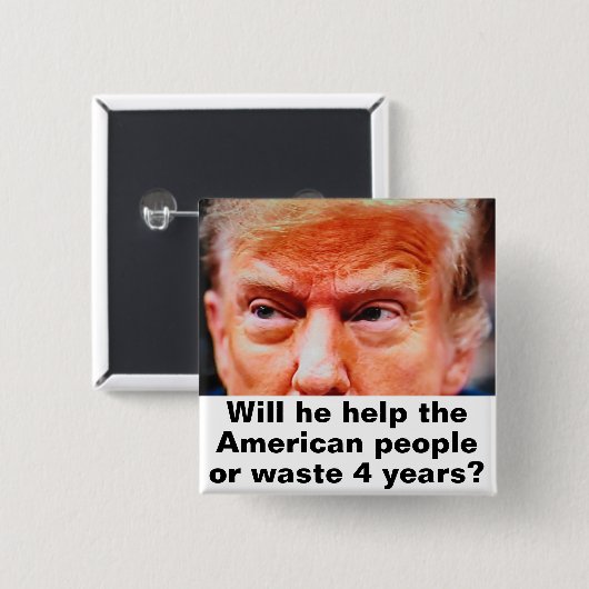 Trump Button (Vorne & Hinten)