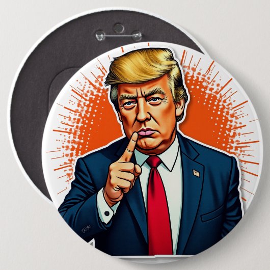 Trump Button (Vorne & Hinten)