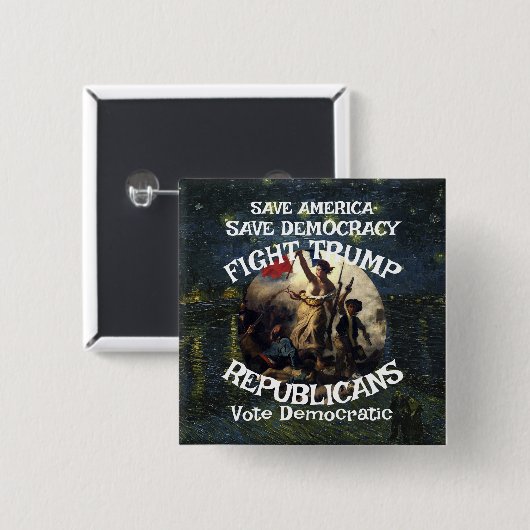 Trump Button (Vorne & Hinten)