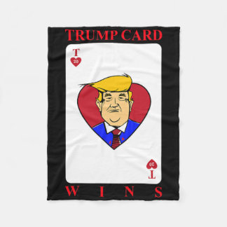 Trump Card Wins Presidential Election Fleecedecke