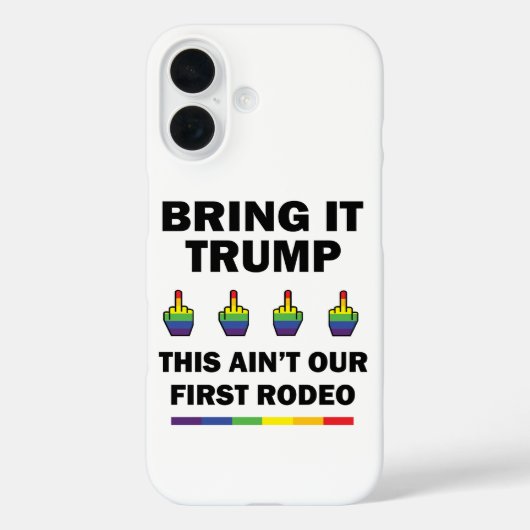 Trump Case-Mate iPhone Hülle (Rückseite)