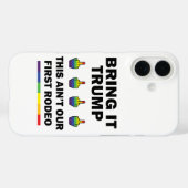 Trump Case-Mate iPhone Hülle (Rückseite (Horizontal))