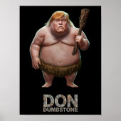 Trump Caveman Poster (Vorne)