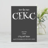 Trump CEKC Einladung (Stehend Vorderseite)