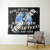 Trump Celebration Grad Rente Cruise Wandteppich (Beispiel (Horizontal))