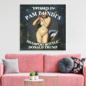 Trump Chicken Finger Jesus Republikanisches Urin-P Leinwanddruck (Insitu (Wohnzimmer))