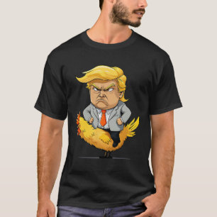 Trump Chicken Jockey Satire - Lustiger politischer T-Shirt