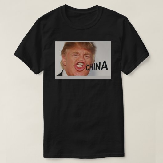 Trump China Mask T-Shirt (Design vorne)