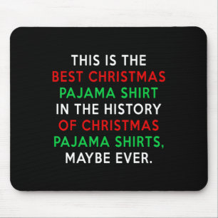 Trump Christmas Pajamas - Funny Trump Zitat Mousepad