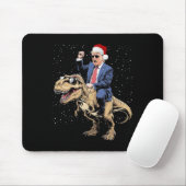 Trump Christmas Shirt Xmas T Rex Funny Trump Dinos Mousepad (Mit Mouse)