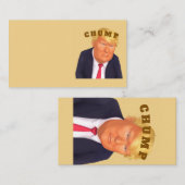 Trump/Chump Business Card Visitenkarte (Vorne/Hinten)