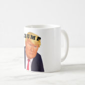Trump/Chump Kaffeetasse (VorderseiteRechts)