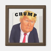 Trump/Chump-Magnet Magnet (Vorne)