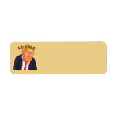 Trump/Chump Return Address Label (Vorne)