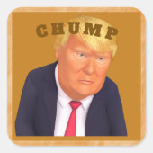 Trump/Chump Sticker (Vorderseite)