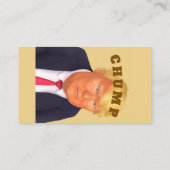 Trump/Chump Visitenkarte (Rückseite)