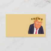 Trump/Chump Visitenkarte (Vorderseite)