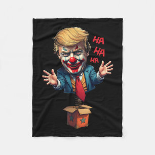 Trump Circus Clown lustigen politischen Humor Fleecedecke